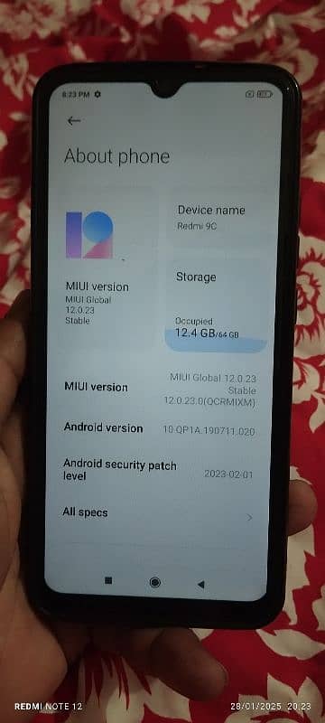 Redmi 9c For sale 1