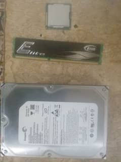 ram harddisk processer