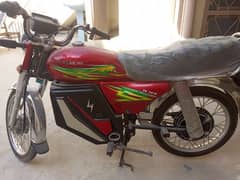 Without battry new bike