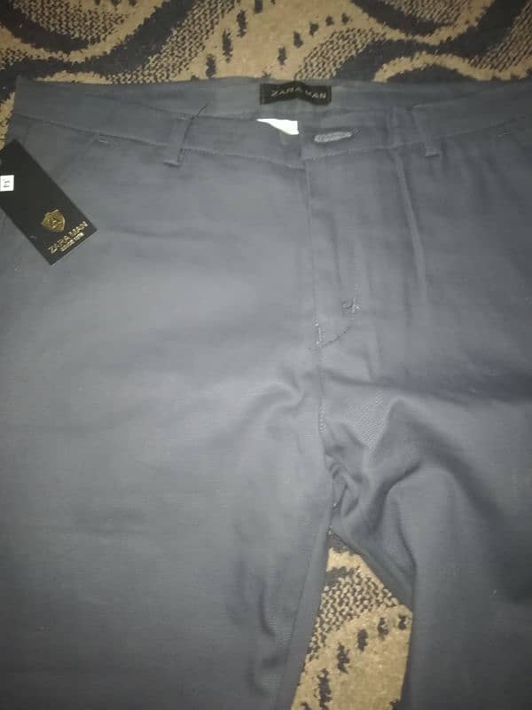 Zara Man Cotton Chinos For Sale 0