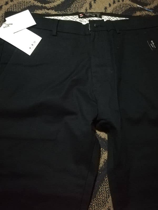 Zara Man Cotton Chinos For Sale 1