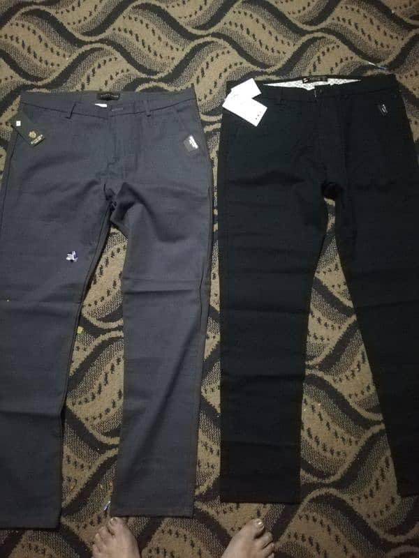 Zara Man Cotton Chinos For Sale 3