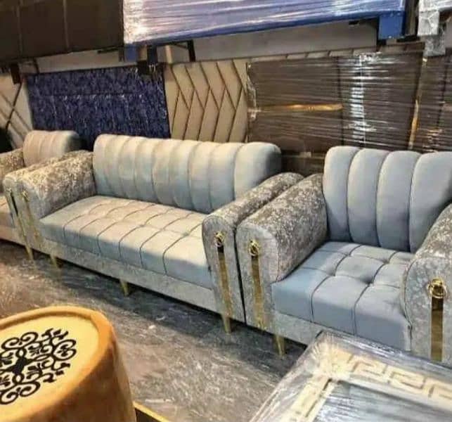 Sofa Set / Luxury Sofa  /5 Seater sofa set/Wooden Sofa / Furniture 1