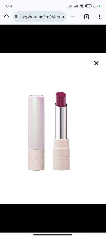 Sephora Lipstick 3