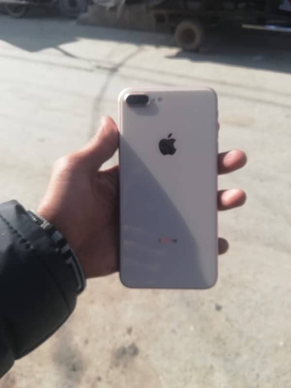 iphone 8 plus 64 gb pta ha orignal mobile ha only glass break ha 0