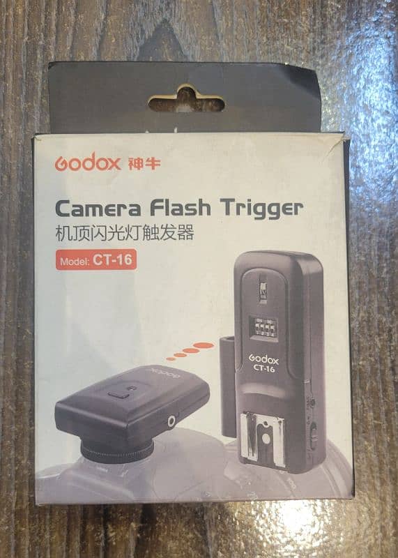 Godox CT-16 Wireless Radio Flash Trigger Receiver Kit Universal 5