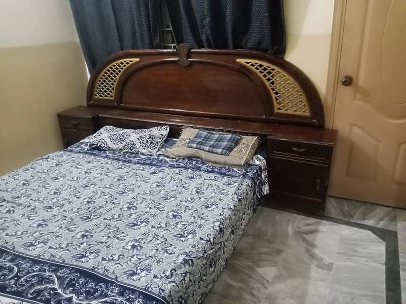 High Quality wooden bed for sale with mattress 1