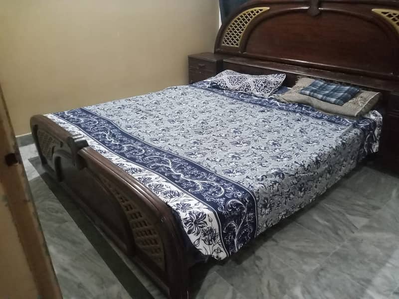 High Quality wooden bed for sale with mattress 5