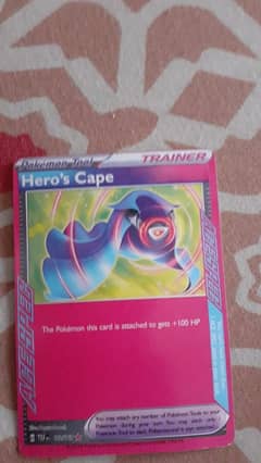 Hero's Cape TRAINNER . rare