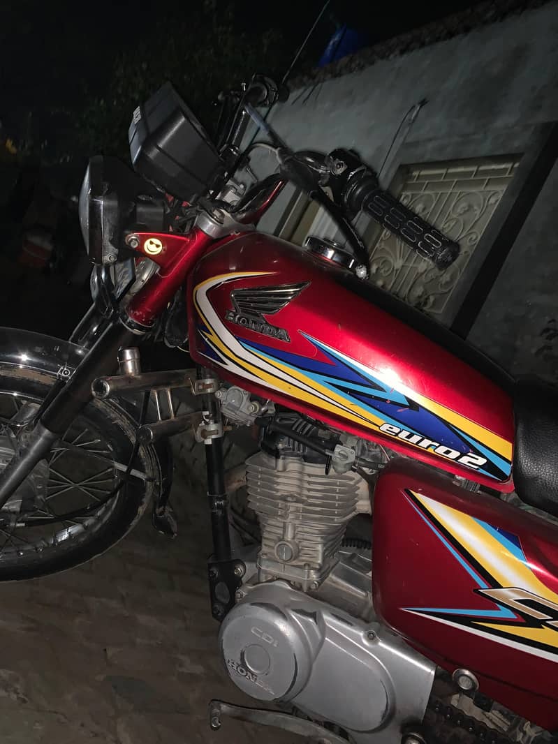 HonDa 125 (2019) Golden Number 3 Digit 0