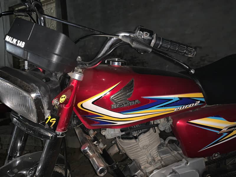 HonDa 125 (2019) Golden Number 3 Digit 2