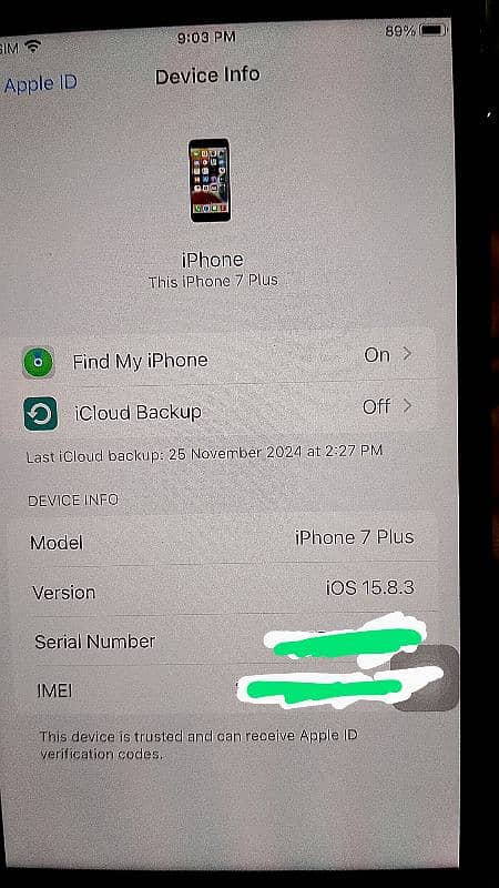 iphone 7plus, 128Gb , PTA approved 6