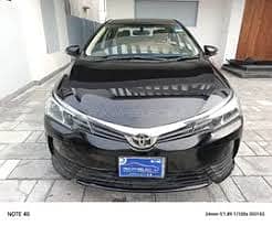 Toyota Corolla XLI 2018 0