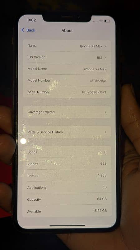 iPhone XS Max 64GB Non PTA 6