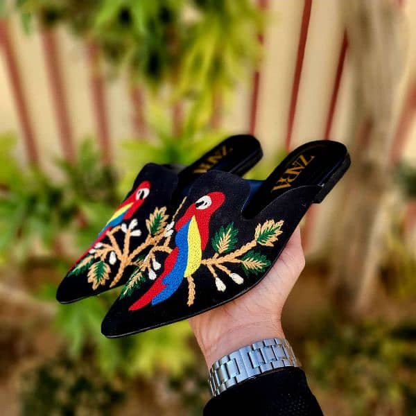 Zara Embroidery Khussa 2