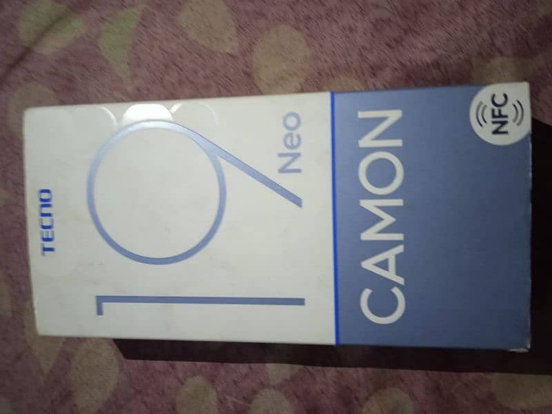 Tecno 19neo mobile with box 1