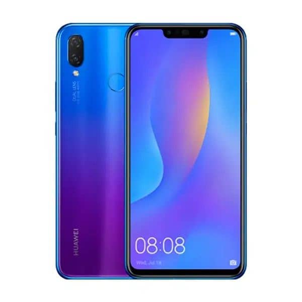 huawei nova 3i blue and purple shade 4/128 0