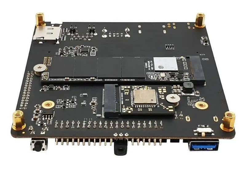 The ROCK PI N 10 Rockchip RK3399Pro Single Board Computer 2