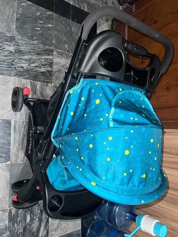 Tinnies Stroller Acid Blue 2