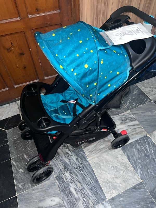 Tinnies Stroller Acid Blue 3