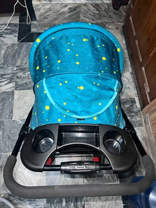 Tinnies Stroller Acid Blue 4