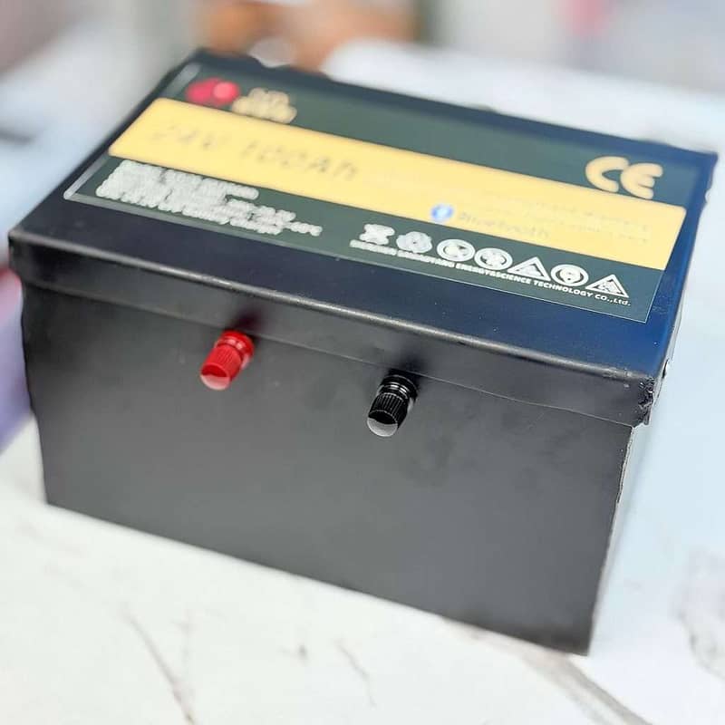 lithium battery 24v 100Ah 2