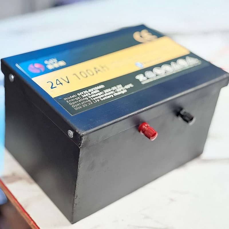 lithium battery 24v 100Ah 3