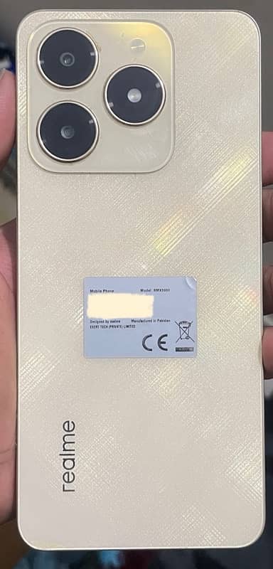 Realme C61 128GB 2 months used 2 year warrante 0