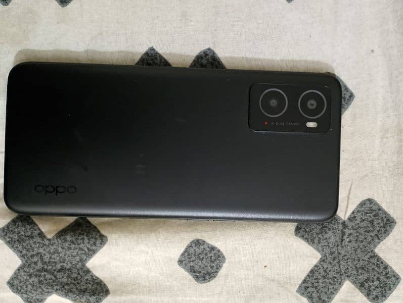 oppo A76 black colour 6/128 with box 1