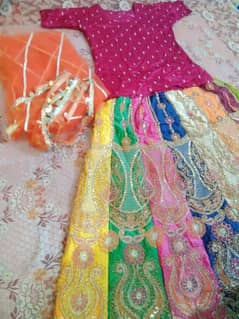 bridal mehndi dress like new03144328731