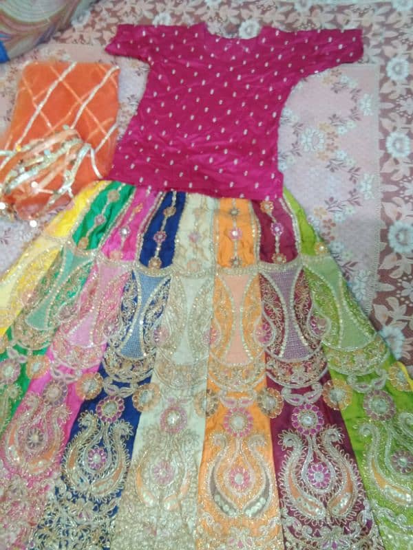 bridal mehndi dress like new03144328731 1