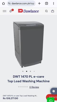 DAWLANCE DWT- 1470 PL e-Care Automatic Washing Machine 14 kg