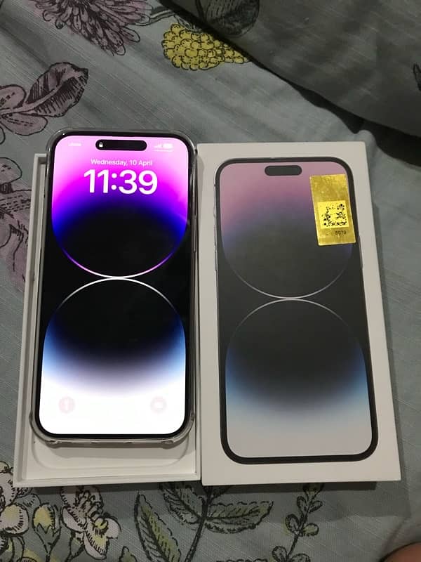 iPhone 14 Pro Max 256gb non pta not jv deep purple 0