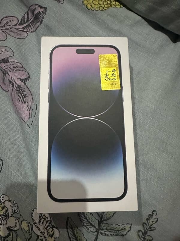 iPhone 14 Pro Max 256gb non pta not jv deep purple 2