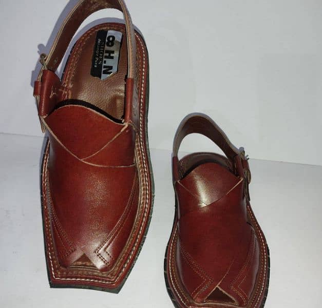 Leather Peshawari Chappal For Men free home delivery 1