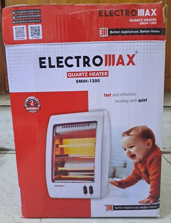 ELECTROMAX Heater Brand New 2