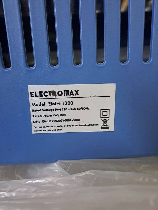 ELECTROMAX Heater Brand New 6