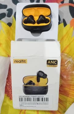 Realfit F3 active noise cancellation (ANC)