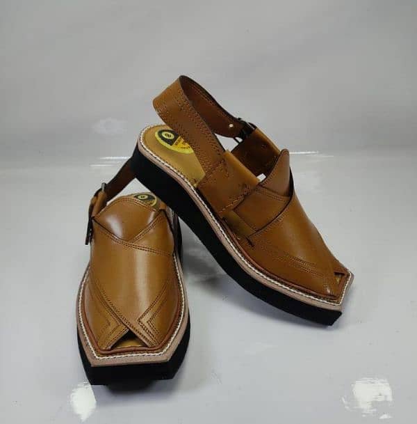 Men's Leather Handmade Chappal  free cod all Pakistan 0