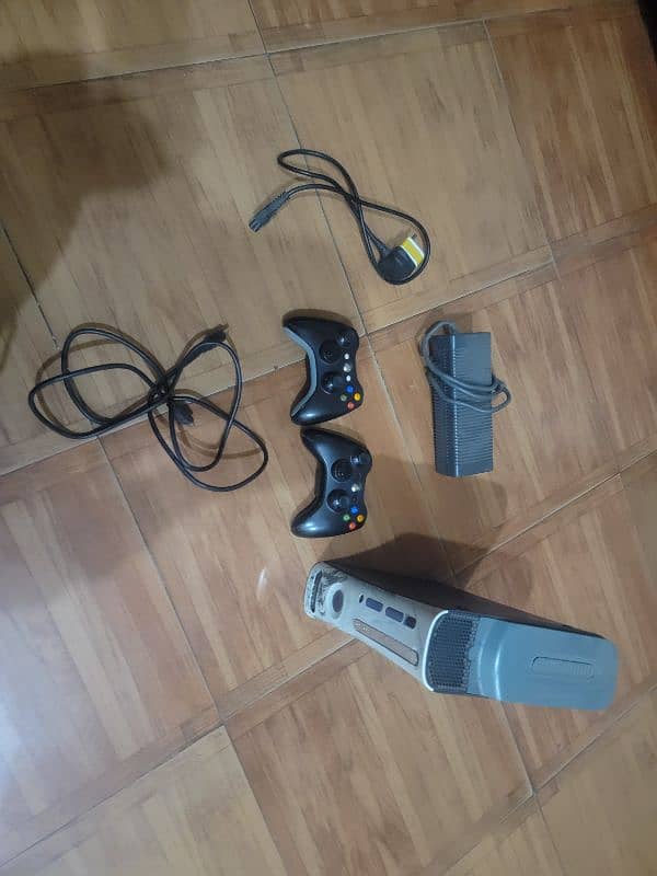 Jtg Xbox 360 with 2 wireless controller 2