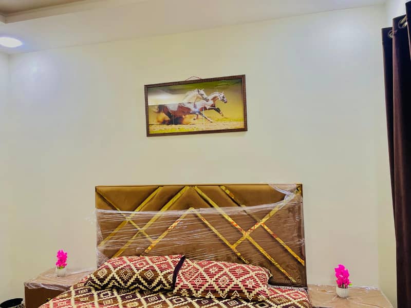 2 bed furnished flat available for rent in bharia town phase 8 rawalpindi 4