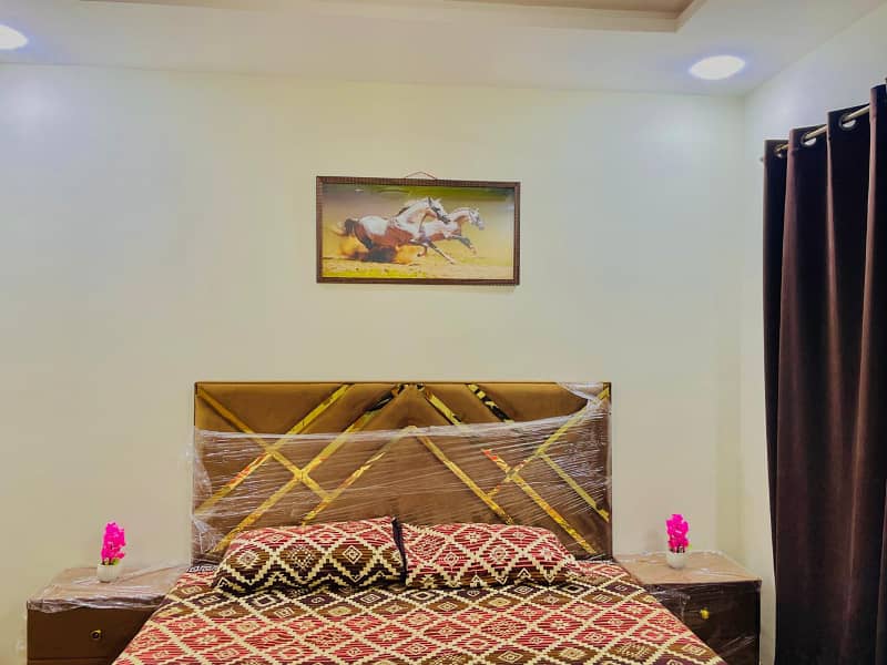 2 bed furnished flat available for rent in bharia town phase 8 rawalpindi 6