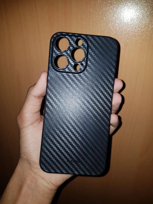 IPHONE 15 PRO MAX CARBON FIBER CASE 0