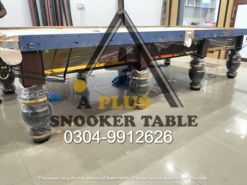 Snooker Table | Snooker For Sale | Steel Caution A Plus Snooker 1