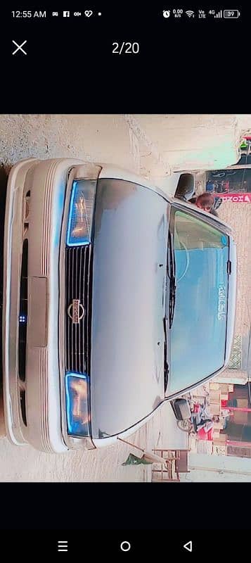 Nissan Sunny 1991. original book file sindh. 550fnf. 7