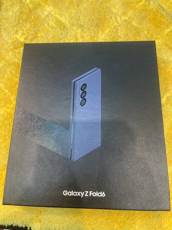 Fold 6 12 512GB box pack non pta 0