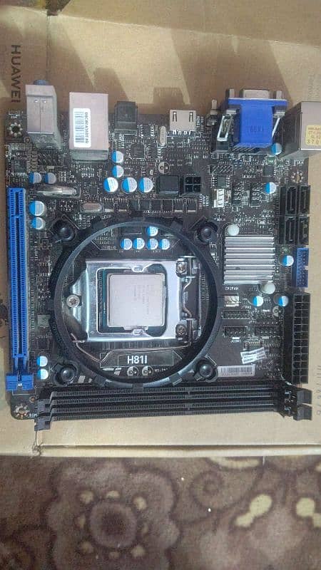 msi h 81i motherboard core i3 4th gen combo 0