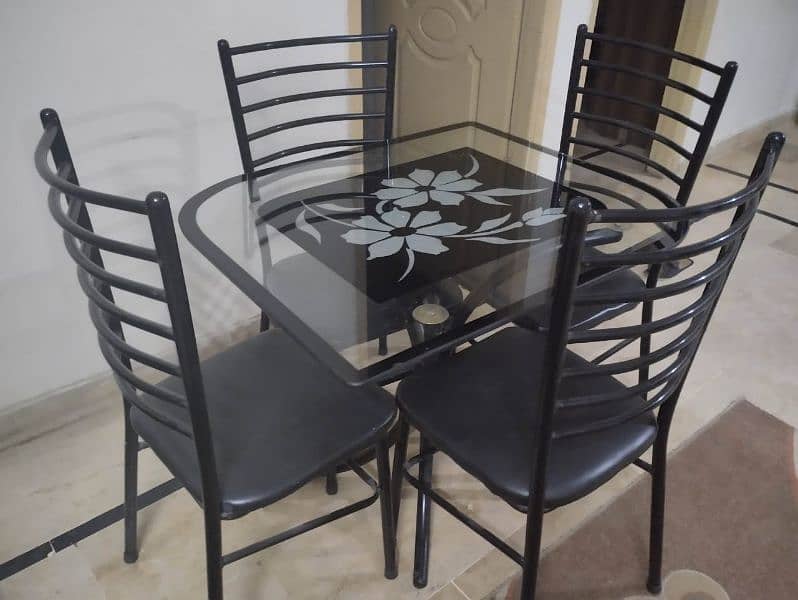 Elegent black Dining table 1