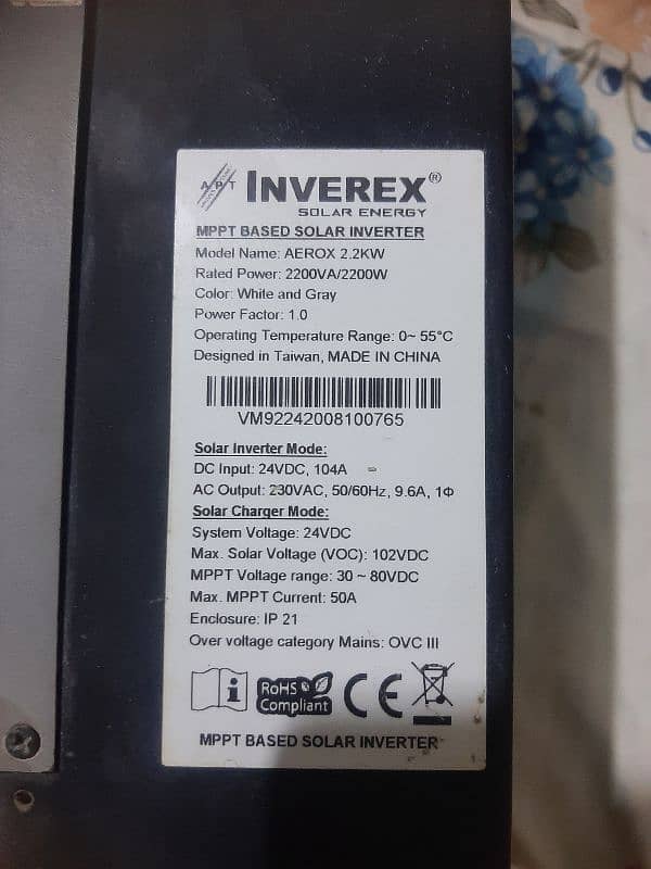 inverex 2.2kv 2