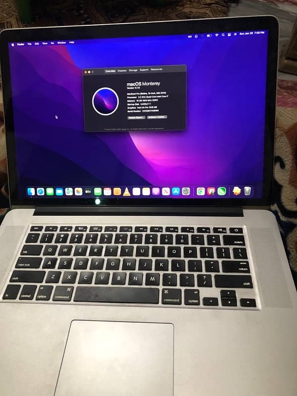 MacBook Pro 2015 16GB ram 256GB SSD 4